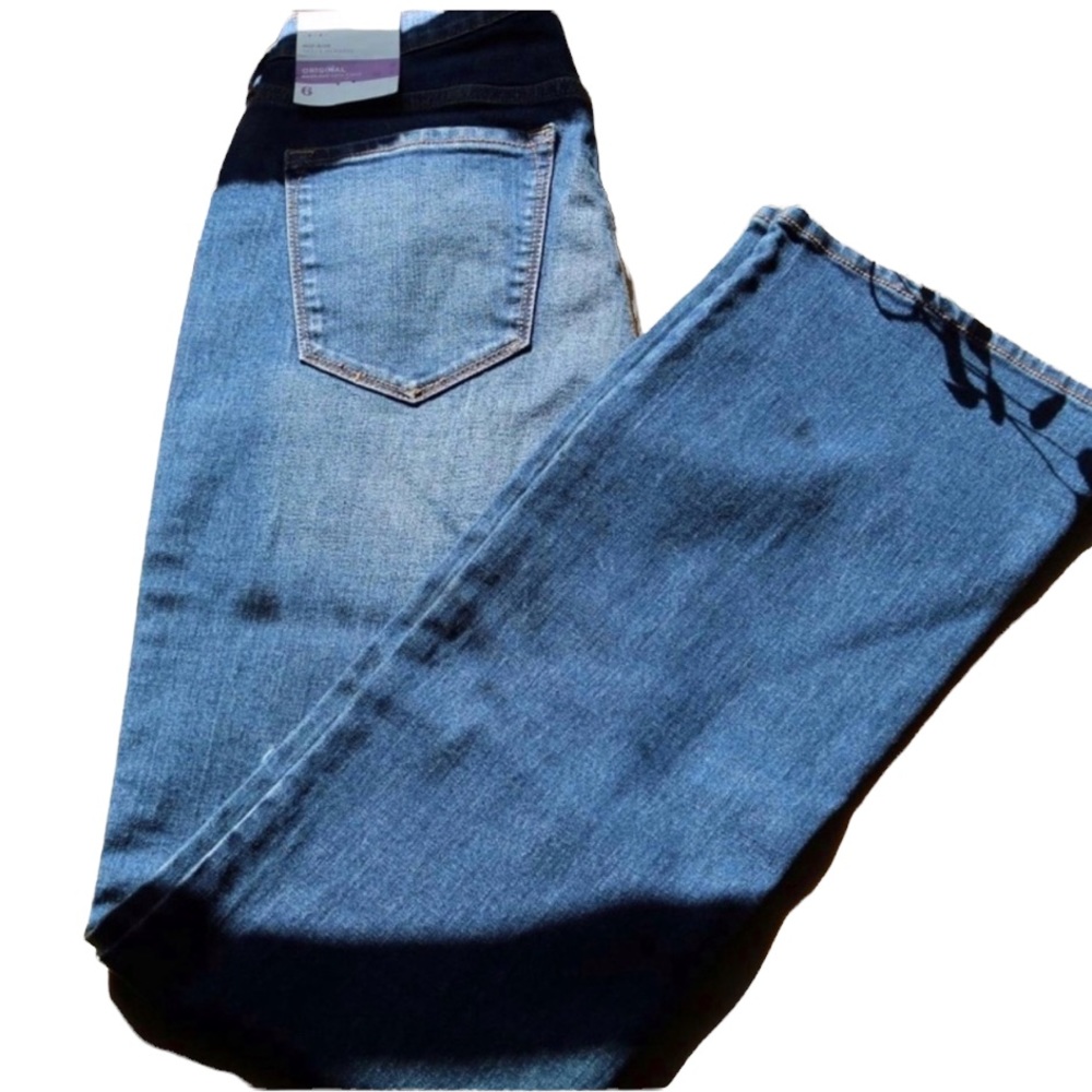 ⚬ old navy blue bootcut jeans | US6